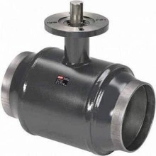 DANFOSS 065N0142 — Кран шаровой JIP Premium WW, под приварку, DN 100, PN 25, T макс 180 ℃, фланец под привод, корпус — сталь P235GH 065N0142