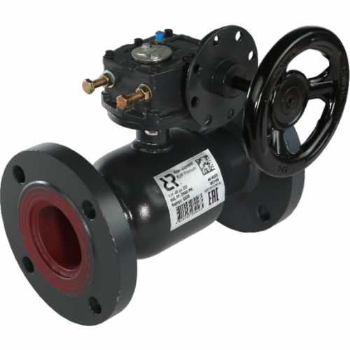 РИДАН RJIP Premium 065N0236R — Кран шаровой FF DN80 PN16 WG (фланцевый, с редуктором, стандартный проход) 