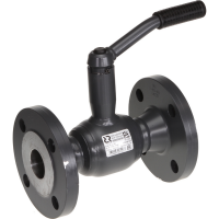 РИДАН RJIP Premium 065N0300GR — Кран шаровой FF DN15 PN40 (фланцевый, с рукояткой, стандартный проход) 065N0300GR