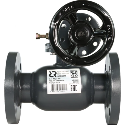 РИДАН RJIP Premium 065N0341R — Кран шаровой FF DN100 PN25 WG (фланцевый, с редуктором, стандартный проход) 065N0341R РИДАН RJIP Premium 065N0341R — Кран шаровой FF DN100 PN25 WG (фланцевый, с редуктором, стандартный проход) 065N0341R