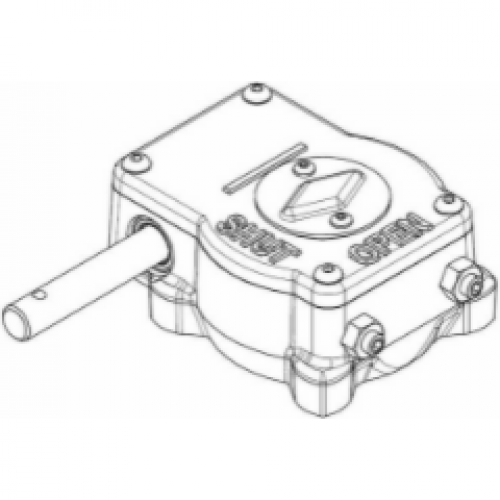 DANFOSS 065N0683 — Редуктор червячный для шарового крана JIP DN 65, материал корпуса: чугун 