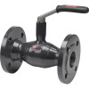 DANFOSS 065N1310 — Кран шаровой полнопроходной JIP FF, фланцевый, DN 25, PN 40, T макс 180 ℃, рычаг, корпус — сталь P235GH 