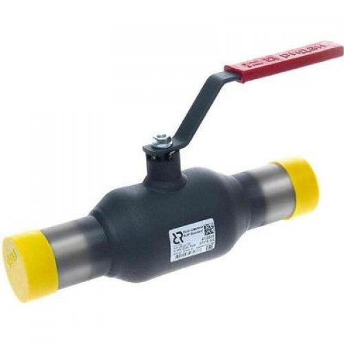 РИДАН RJIP Standard 065N9606R — Кран шаровой WW DN65 PN16 (приварной, с рукояткой, стандартный проход) 