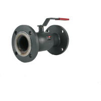 DANFOSS JIP Standard FF 065N9624 — Кран шаровой фланцевый DN40, PN16, T макс. 150 °C, с рукояткой 065N9624