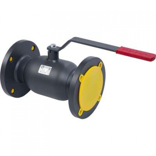 РИДАН RJIP Standard 065N9628R — Кран шаровой FF DN100 PN16 (фланцевый, с рукояткой, стандартный проход) 