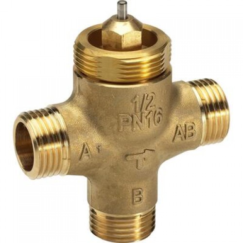 DANFOSS Клапан регулирующий, трехходовой VZL 3 Ру 16 Ду 15 Kv 1,6 T=1200C 
