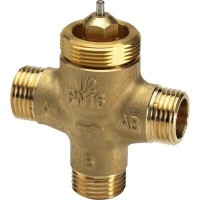 DANFOSS Клапан регулирующий, трехходовой VZL 3 Ру 16 Ду 20 Kv 2,5 T=1200C 065Z2085