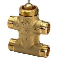 DANFOSS Клапан регулирующий, трехходовой с байпасом VZL 4 Ру 16 Ду 15 Kv 0,4 T=1200C 065Z2091