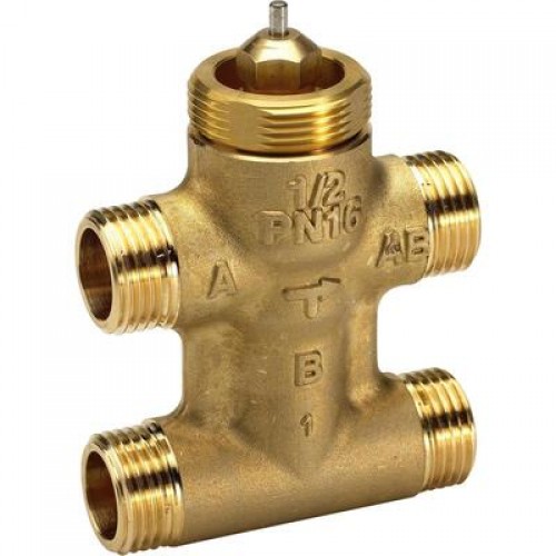 DANFOSS Клапан регулирующий, трехходовой с байпасом VZL 4 