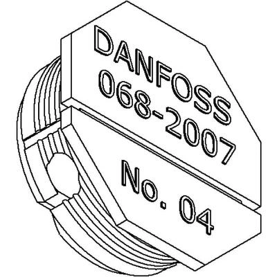 DANFOSS 068-2007 — Клапанный узел № 04 для T/TE 2 068-2007 DANFOSS 068-2007 — Клапанный узел № 04 для T/TE 2 068-2007