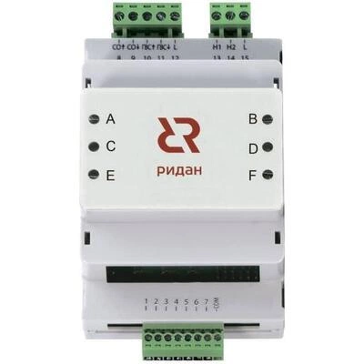 РИДАН 080G0290R — Модуль расширительный Р-РМ107, входной управляющий сигнал 6 шт, 24 В, до 50 мА 080G0290R