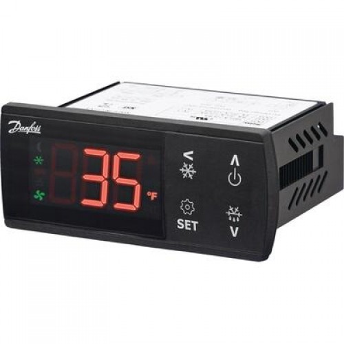 DANFOSS ERC 214,Controller, RED LED, 230V 