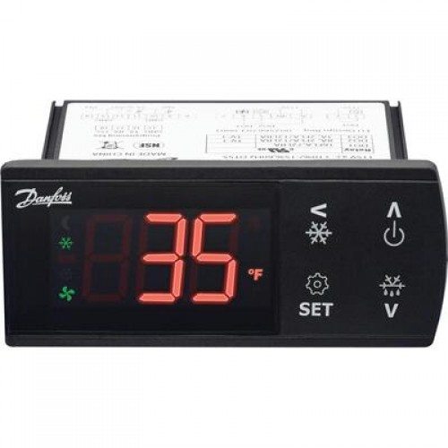 DANFOSS ERC 214,Controller, RED LED, 230V 