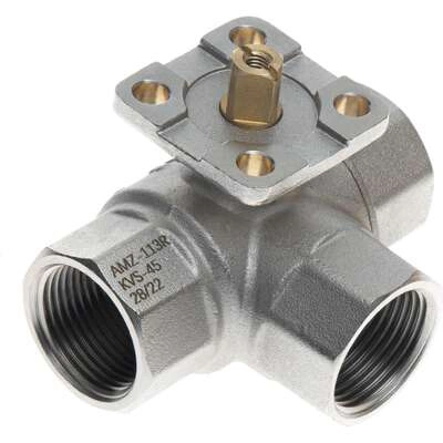 РИДАН 082G5419R — Кран шаровой двухпозиционный AMZ-113R PN40, DN20, Kvs 45, Tmax110 °C, Rp3/4, корпус CW617N, трехходовой 082G5419R РИДАН 082G5419R — Кран шаровой двухпозиционный AMZ-113R PN40, DN20, Kvs 45, Tmax110 °C, Rp3/4, корпус CW617N, трехходовой 082G5419R