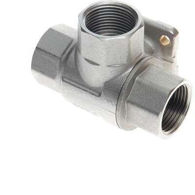 РИДАН 082G5419R — Кран шаровой двухпозиционный AMZ-113R PN40, DN20, Kvs 45, Tmax110 °C, Rp3/4, корпус CW617N, трехходовой 082G5419R РИДАН 082G5419R — Кран шаровой двухпозиционный AMZ-113R PN40, DN20, Kvs 45, Tmax110 °C, Rp3/4, корпус CW617N, трехходовой 082G5419R