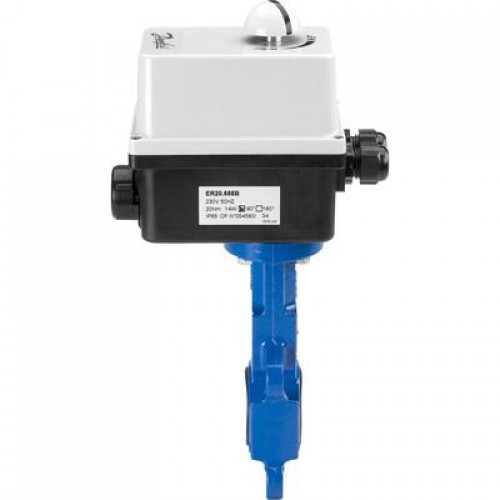 DANFOSS 082G7361 — Затвор дисковый поворотный VFY-WA с центрирующими проушинами, PN10, DN25, корпус GG25, диск — чугун GGG40, уплотнение EPDM, с электроприводом AMB-Y 