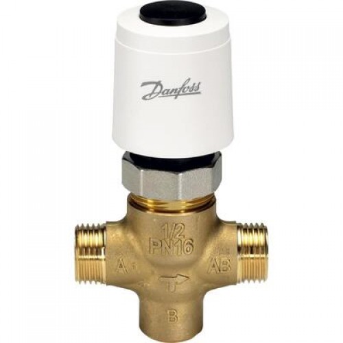 DANFOSS Термоэлектрчиеский привод TWA-ZL для использования с клапанами VZL, напряжение питания 24 В постоянного и переменного тока, нормально закрытый 