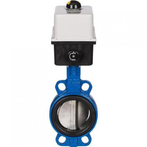 DANFOSS 082X3091 — Затвор дисковый поворотный VFY-WA с центрирующими проушинами, PN16, DN450, корпус GGG40, диск — чугун GGG40, уплотнение EPDM, с электроприводом AMB-Y VT1000 