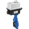 DANFOSS 082X3102 — Затвор дисковый поворотный VFY-WA с центрирующими проушинами, PN16, DN500, корпус GGG40, диск — чугун GGG40, уплотнение EPDM, с электроприводом AMB-Y VT1500 