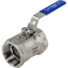 РИДАН BVS-R 082X4601R — Шаровый кран резьбовой DN10 PN63, с рукояткой, корпус — коррозионностойкая сталь, шар — коррозионностойкая сталь AISI316; уплотнение по шару R-PTFE (15% C) 