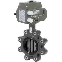 РИДАН 082X4830R — Затвор дисковый ЗДМ с резьбовыми проушинами PN16, DN40, диск — чугун, с электроприводом 220В 082X4830R