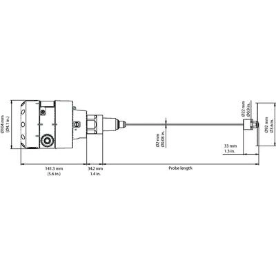 DANFOSS AKS 4100-5000 Уровнемер 084H4500 DANFOSS AKS 4100-5000 Уровнемер 084H4500