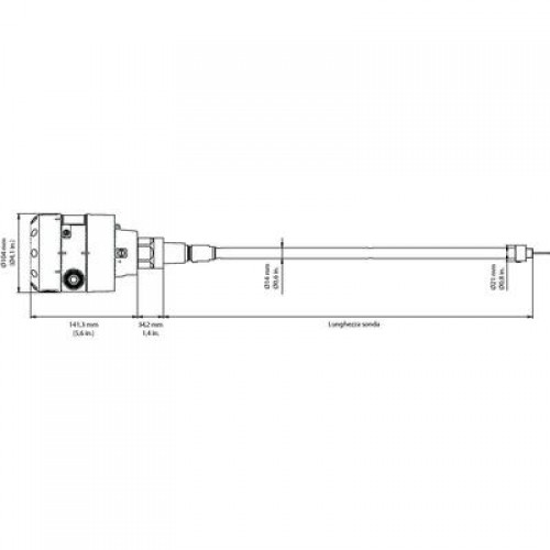 DANFOSS AKS 4100-1200 Уровнемер 