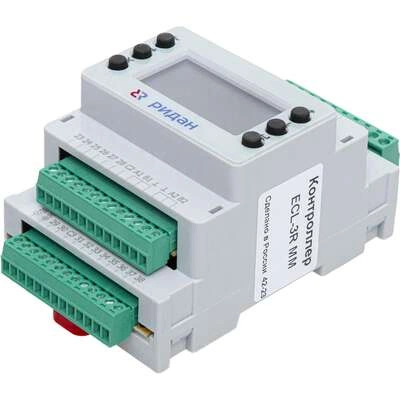 РИДАН 087H3701R — Контроллер ECL-3R ММ, напряжение питания 24V DC 087H3701R РИДАН 087H3701R — Контроллер ECL-3R ММ, напряжение питания 24V DC 087H3701R