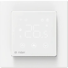 РИДАН 088L1141R — Электронный комнатный термостат RSmart-SW с Wi-Fi подключением 230V, белый 088L1141R