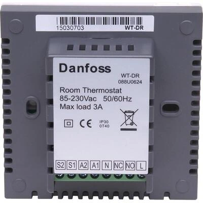 DANFOSS WT-T комнатный термостат электронный 088U0620