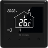 РИДАН 088U0628R — Электронный комнатный термостат WT-RB с подключением 230V, черный 