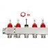 РИДАН 088U0956R — Комплект коллекторов SSM-6RF set с расходомерами и кронштейнами, 6 контуров 088U0956R РИДАН 088U0956R — Комплект коллекторов SSM-6RF set с расходомерами и кронштейнами, 6 контуров 088U0956R
