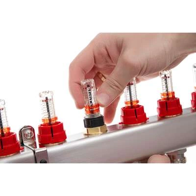 РИДАН 088U0956R — Комплект коллекторов SSM-6RF set с расходомерами и кронштейнами, 6 контуров 088U0956R РИДАН 088U0956R — Комплект коллекторов SSM-6RF set с расходомерами и кронштейнами, 6 контуров 088U0956R
