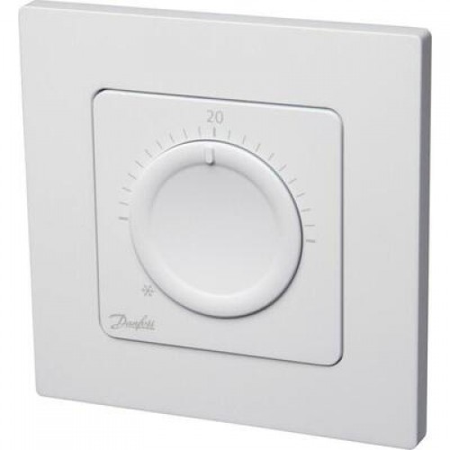 DANFOSS Icon 230В термостат дисковый встраиваемый в стену 