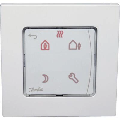 DANFOSS Icon 230В термостат программируемый, встраиваемый В стену 088U1020