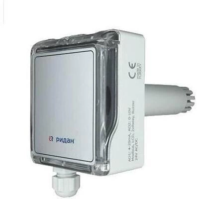 РИДАН 097U0031R — Датчик (преобразователь) CO2 канальный RCD200, IP41, выходной сигнал 4-20 мА, чувствительный элемент NDIR 097U0031R