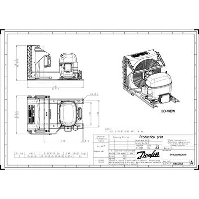 DANFOSS OP-MCGC018SCA00G Агрегат компр.-конд. 114X0556 DANFOSS OP-MCGC018SCA00G Агрегат компр.-конд. 114X0556