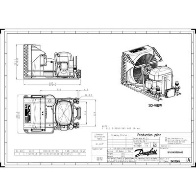 DANFOSS OP-LCHC015SCA01G Агрегат компр.-конд. 114X1549 DANFOSS OP-LCHC015SCA01G Агрегат компр.-конд. 114X1549