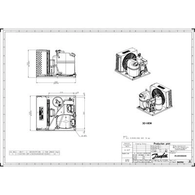 DANFOSS OP-LCHC034GSA04G Агрегат компр.-конд. 114X1783 DANFOSS OP-LCHC034GSA04G Агрегат компр.-конд. 114X1783