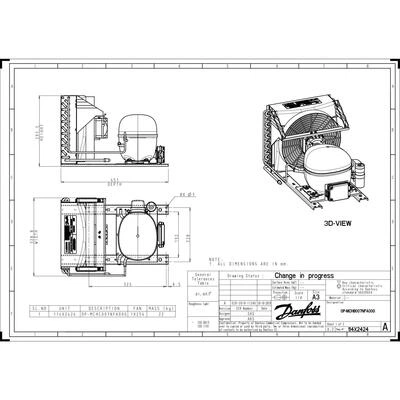 DANFOSS OP-MCHC007NFA00G Агрегат компр.-конд. 114X2424 DANFOSS OP-MCHC007NFA00G Агрегат компр.-конд. 114X2424