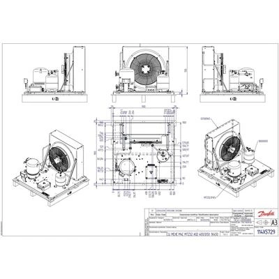 DANFOSS OP-MCRN054MTA02E Агрегат компр.-конд. 114X5729 DANFOSS OP-MCRN054MTA02E Агрегат компр.-конд. 114X5729