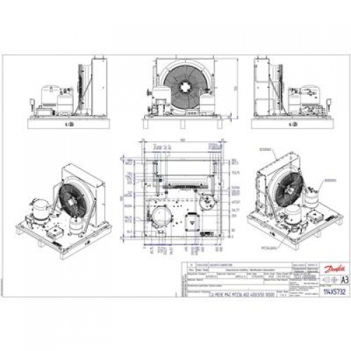 DANFOSS OP-MCRN060MTA02E Агрегат компр.-конд. 