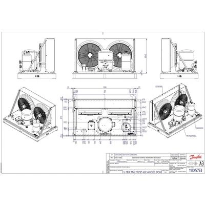 DANFOSS OP-MGRN215MTA02E Агрегат компр.-конд. 114X5753 DANFOSS OP-MGRN215MTA02E Агрегат компр.-конд. 114X5753