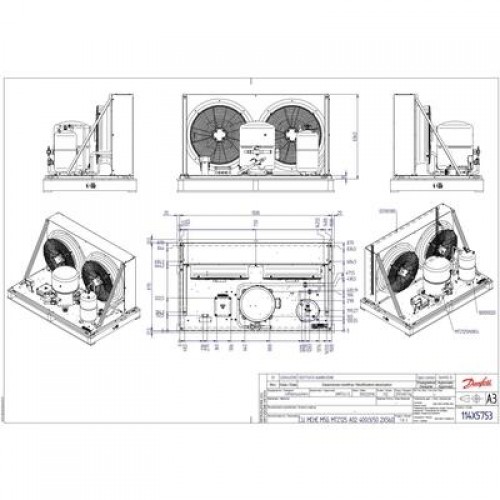 DANFOSS OP-MGRN215MTA02E Агрегат компр.-конд. 