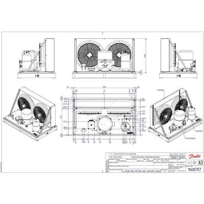 DANFOSS OP-MGRN271MTA02E Агрегат компр.-конд. 114X5757 DANFOSS OP-MGRN271MTA02E Агрегат компр.-конд. 114X5757
