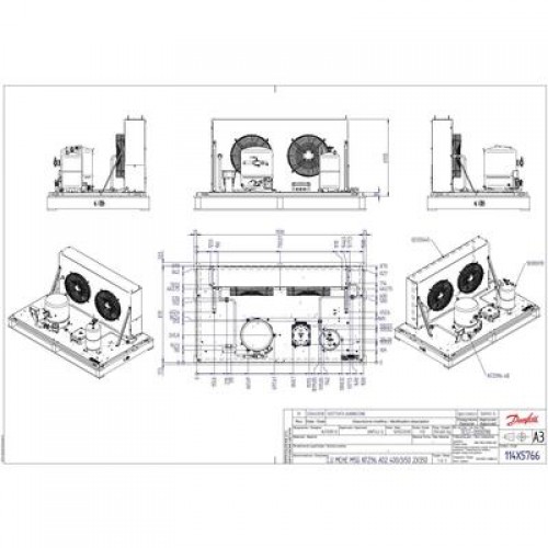 DANFOSS OP-LGQN096NTA02E Агрегат компр.-конд. 