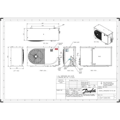 DANFOSS OP-MSYM009DYW09G Агрегат компр.-конд. 114X7133 DANFOSS OP-MSYM009DYW09G Агрегат компр.-конд. 114X7133