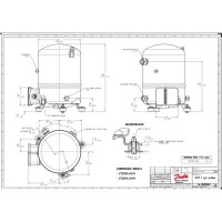DANFOSS VTZ054-G Компрессор 120B0002