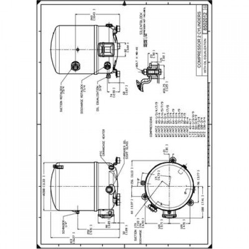 DANFOSS NTZ136A4LR1B Компрессор поршневой 