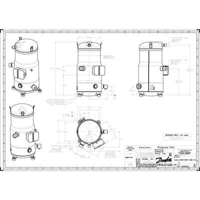 DANFOSS VZH117CGANA Компрессор спиральный(пр. класс 1770947962) 120G0195 DANFOSS VZH117CGANA Компрессор спиральный(пр. класс 1770947962) 120G0195